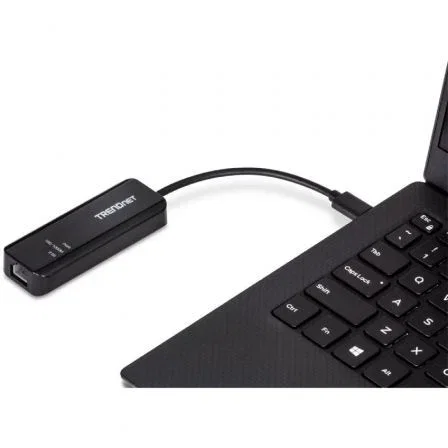 TRENDnet TUC-ET2G Adaptador USB-C a Ethernet 2.5GBASE-T TRENDnet TUC-ET2G Adaptador USB-C a Ethernet 2.5GBASE-T